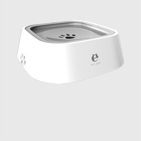 1.5L Cat Dog Water Bowl with anti-overflow design and slow water feeder features.