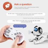 Smart remote control robot dog toy for children's educational play.