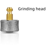 Grinding head for rechargeable USB pet nail grinder.