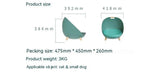 Dimensions of Cat Nest product for small dogs, showing measurements in millimeters.