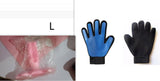 Dog molar toy and grooming gloves for pet dental care and grooming.