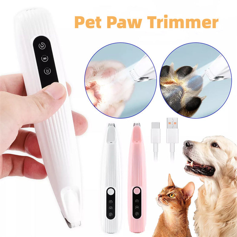 Efficient LED pet shaving trimmer for precise grooming of cats and dogs.