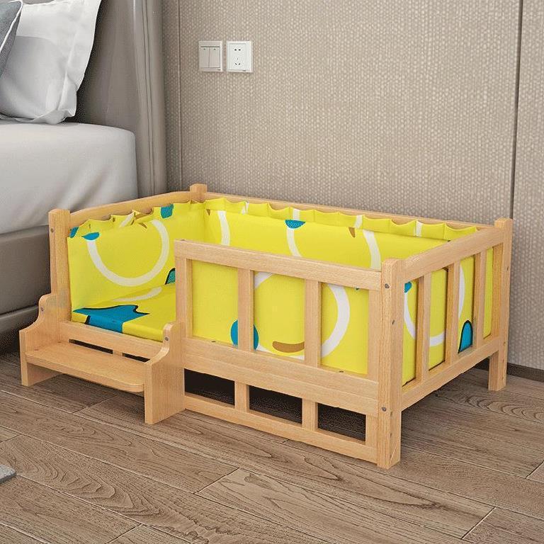 Bed Summer Wooden Wooden Bed Pet Dog Bed