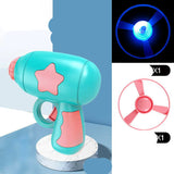 Pet toy dog cat LED light saucer launcher with discs.